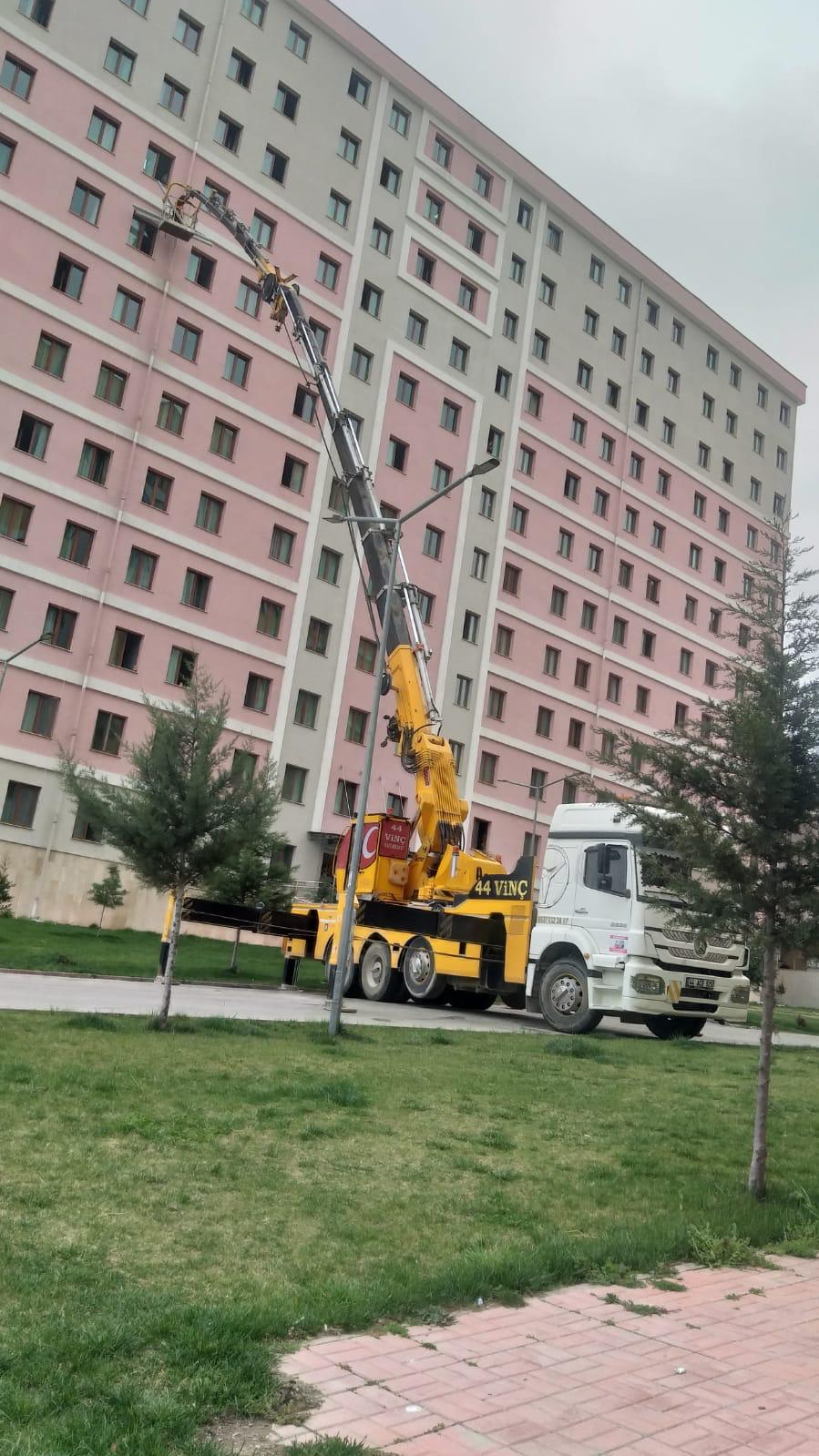 Malatya vinç kiralama hizmeti